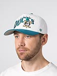 Бейсболка 47 BRAND арт. H-WAVEH25GWP-WHA Anaheim Ducks NHL (бирюзовый / белый)